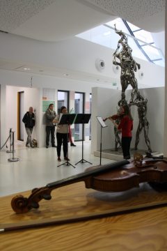 Audition de violon à l’école d’art