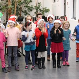 Chorales de Noël par les élèves de Formation musicale le 14 décembre