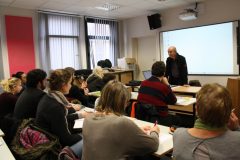 Intervention de l’arrangeur Michel Delage au CRD, le 6 février 2017