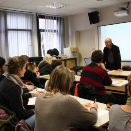 Intervention de l’arrangeur Michel Delage au CRD, le 6 février 2017