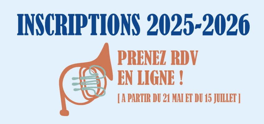 Inscriptions pour la rentrée 2025
